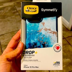 OtterBOX Symmetry Series Phone Case for iPhone 12 Pro Max - Marble Effect